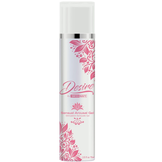 Збуджуючий лубрикант на силіконовій основі Desire by Swiss Navy Sensual Arousal Gel, 75 ml