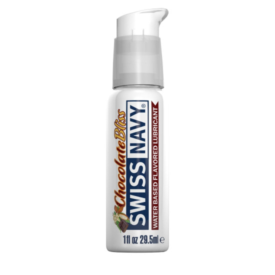 Съедобный лубрикант со вкусом шоколада на водной основе Swiss Navy Chocolate Bliss, 29.5 ml