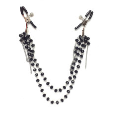 Зажимы для сосков, черные Art of Sex Nipple Clamps Black Sexy Jewelry