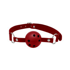Повітропроникний кляп, червоний Alive Discretion Red