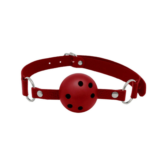 Повітропроникний кляп, червоний Alive Discretion Red