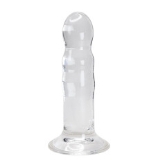 Прозорий фалоімітатор, довжина 16 см, діаметр 3,5 см Alive Gallant Jelly Dildo