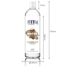 Лубрикант с шоколадным ароматом на водной основе BTB Flavored Chocolat, 250 ml