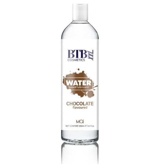Лубрикант із шоколадним ароматом на водній основі BTB Flavored Chocolat, 250 ml