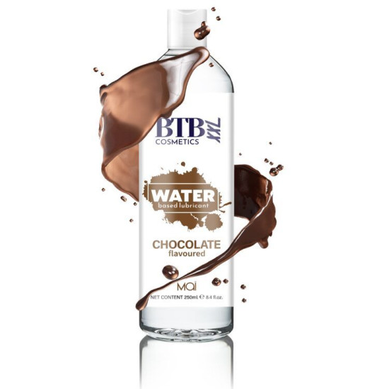 Лубрикант із шоколадним ароматом на водній основі BTB Flavored Chocolat, 250 ml