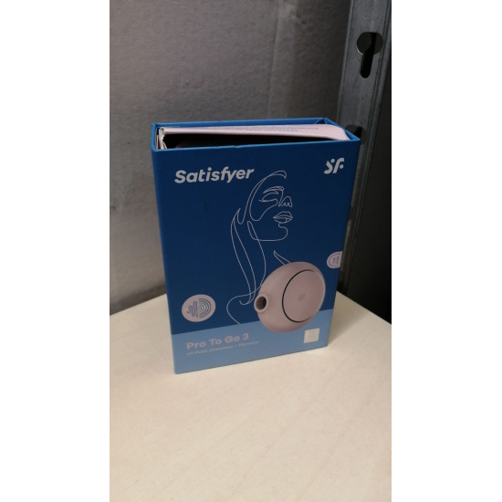 Вакуумний стимулятор з вібрацією Satisfyer Pro To Go 3 Rose (пом'ята упаковка!!!)