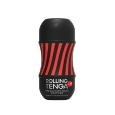 Мастурбатор з новим рельєфом для стимуляції обертанням Tenga Rolling Tenga Gyro Roller Cup Strong