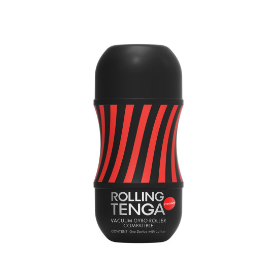 Мастурбатор с новым рельефом для стимуляции вращением Tenga Rolling Tenga Gyro Roller Cup Strong