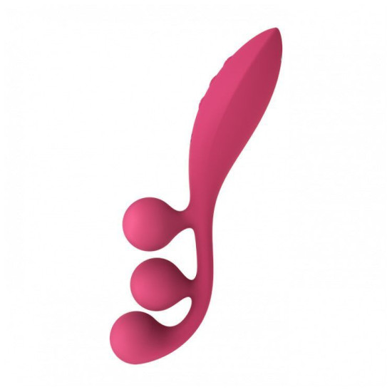 Універсальний вібратор з трьома моторами і гнучким корпусом Satisfyer Tri Ball 1