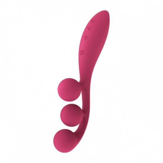 Універсальний вібратор з трьома моторами і гнучким корпусом Satisfyer Tri Ball 1