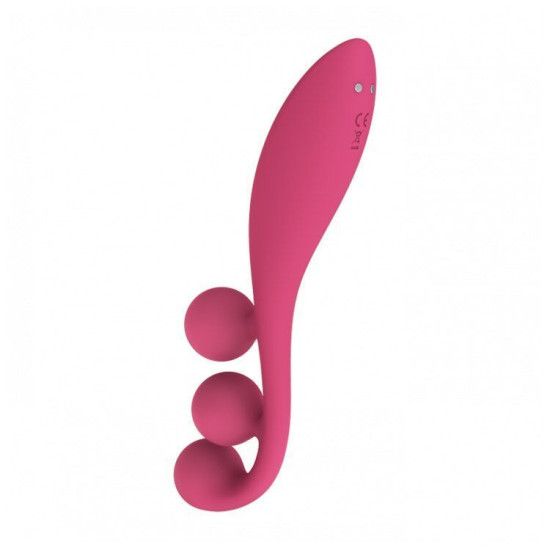 Універсальний вібратор з трьома моторами і гнучким корпусом Satisfyer Tri Ball 1