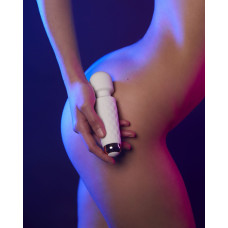 Мини-вибромассажер, белый Dorcel Wand Mini Wanderful White