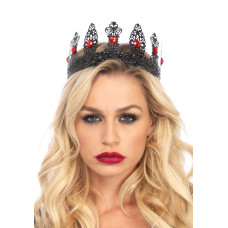 Філігранна корона з камінням з металу, золота Leg Avenue Filigree Royal Crown