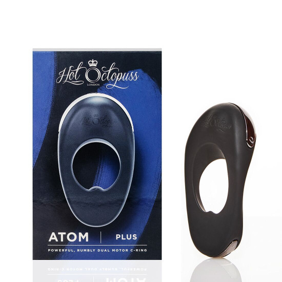 Эрекционное виброкольцо с двумя моторами Hot Octopuss ATOM Plus