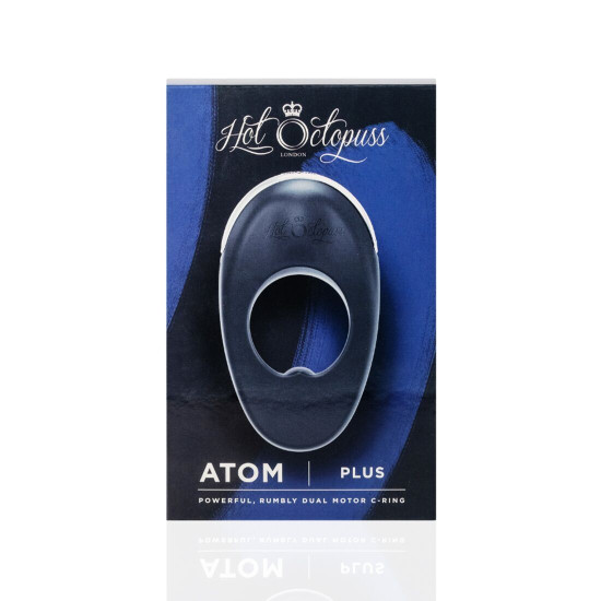 Эрекционное виброкольцо с двумя моторами Hot Octopuss ATOM Plus