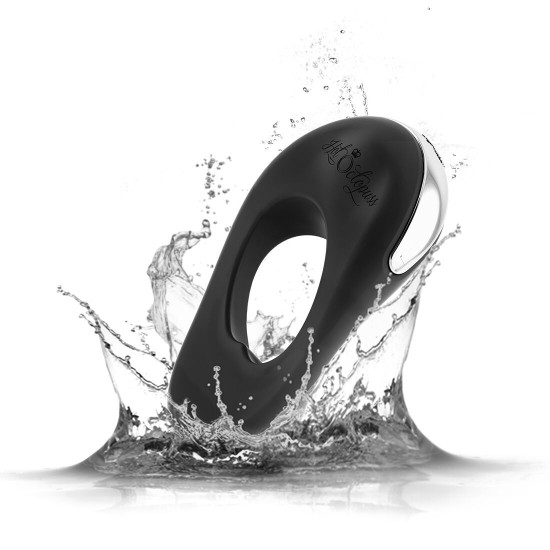 Эрекционное виброкольцо с двумя моторами Hot Octopuss ATOM Plus