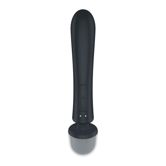 Вибратор-кролик с вибромассажером и тремя моторами, серый Satisfyer Triple Lover Grey