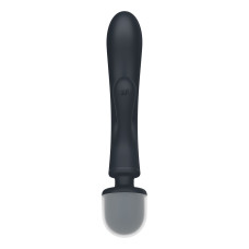 Вибратор-кролик с вибромассажером и тремя моторами, серый Satisfyer Triple Lover Grey