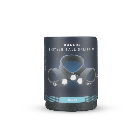 Ерекційне кільце 8-подібної форми з розділенням мошонки Boners 8-Style Ball Splitter