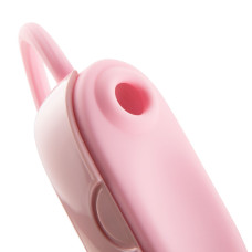 Вакуумный клиторальный стимулятор с виброяйцом в кейсе, розовый Otouch Louis Vibrate Pink