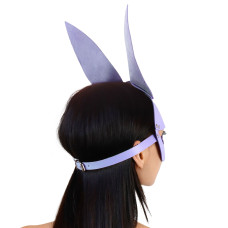 Шкіряна маска зайця, лавандова Art of Sex Bunny Mask Lavender