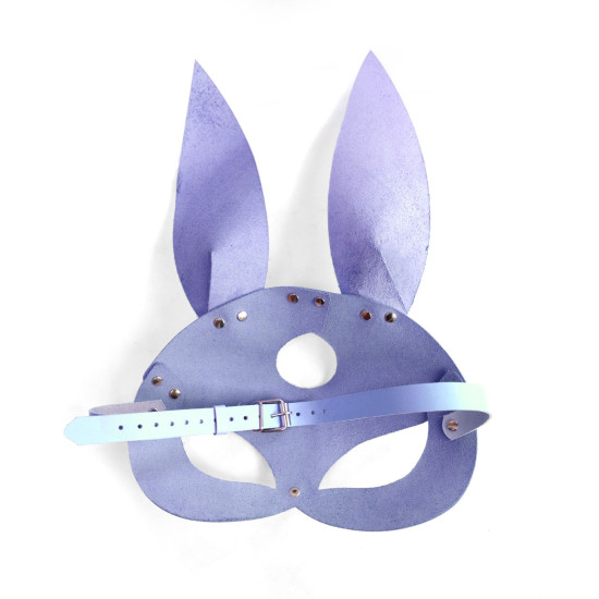Кожаная маска зайца, лавандовая Art of Sex Bunny Mask Lavender
