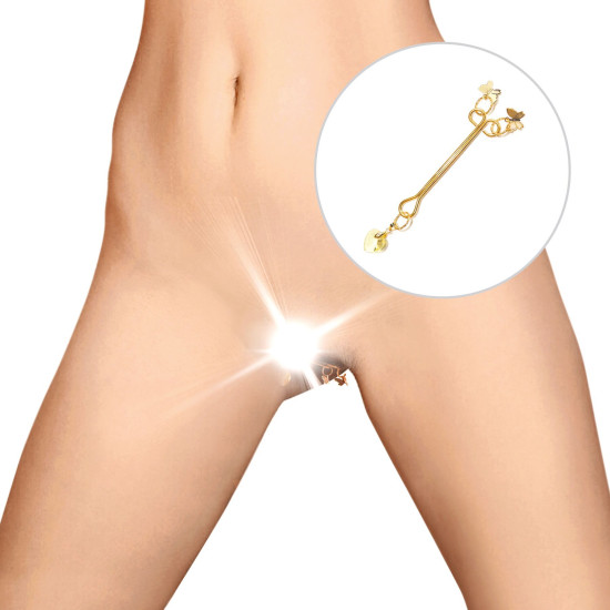 Золотистый зажим для клитора Art of Sex Clit Clamp Butterfly Gold