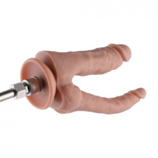 Силиконовый фаллоимитатор двойной длины 24,9 см Hismith Double Penetrator Silicone Dildo, 9.8"