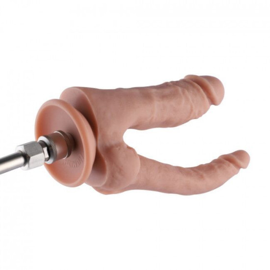 Силиконовый фаллоимитатор двойной длины 24,9 см Hismith Double Penetrator Silicone Dildo, 9.8"