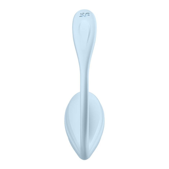 Смарт-віброяйце, блакитне Satisfyer Smooth Petal Connect App Light Blue