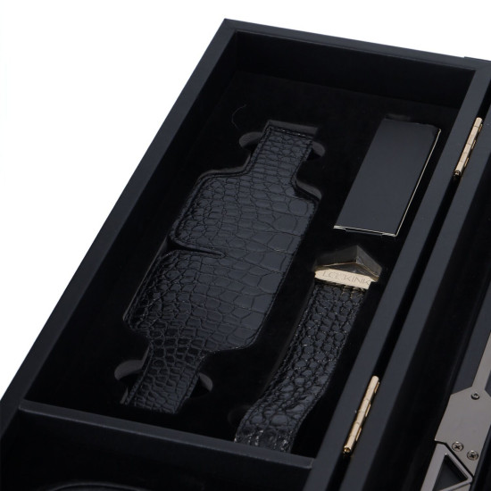 БДСМ-набор, крокодиловая кожа Lockink All-in-1 BDSM Play Kit Crocodile Leather