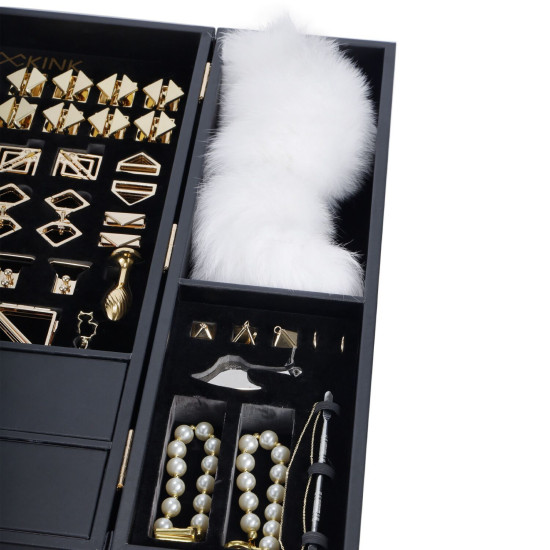 БДСМ-набор, крокодиловая кожа Lockink All-in-1 BDSM Play Kit Crocodile Leather