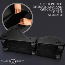 Секс-кресло с подушками, черное Master Series Kinky Sex Lounge with Cushions Black