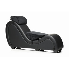 Секс-кресло с подушками, черное Master Series Kinky Sex Lounge with Cushions Black
