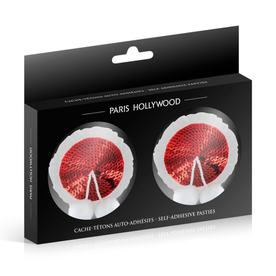 Пестис на соски с помпонами Paris Hollywood Cache Tetons Pompoms
