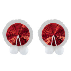 Пестис на соски с помпонами Paris Hollywood Cache Tetons Pompoms