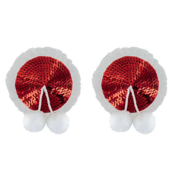 Пестис на соски с помпонами Paris Hollywood Cache Tetons Pompoms