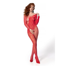 Бодистокинг, красный Passion BS107 Red, One Size