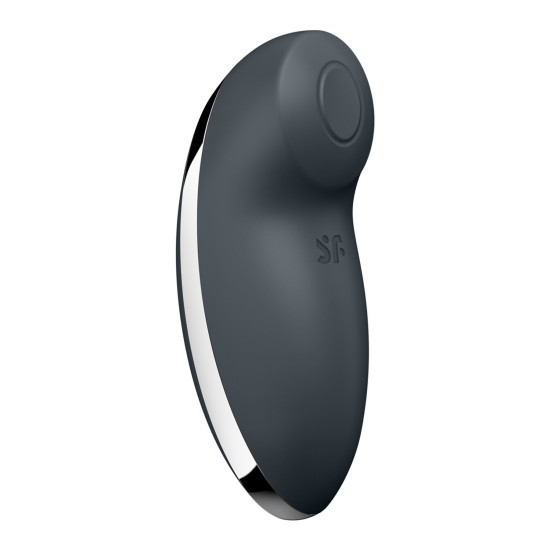 Вібростимулятор-пульсатор, сірий Satisfyer Tap & Climax 2 Grey