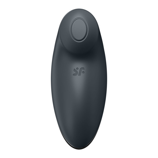 Вібростимулятор-пульсатор, сірий Satisfyer Tap & Climax 2 Grey