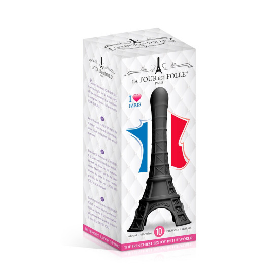 Вибратор, черный La Tour Est Folle Paris Black