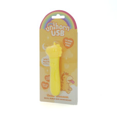 Вибропуля с USB-зарядкой Unihorn USB Bullet Bean Blossom