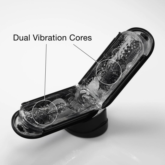 Мастурбатор с вибрацией, черный Tenga Flip Zero Gravity Electronic Vibration Black