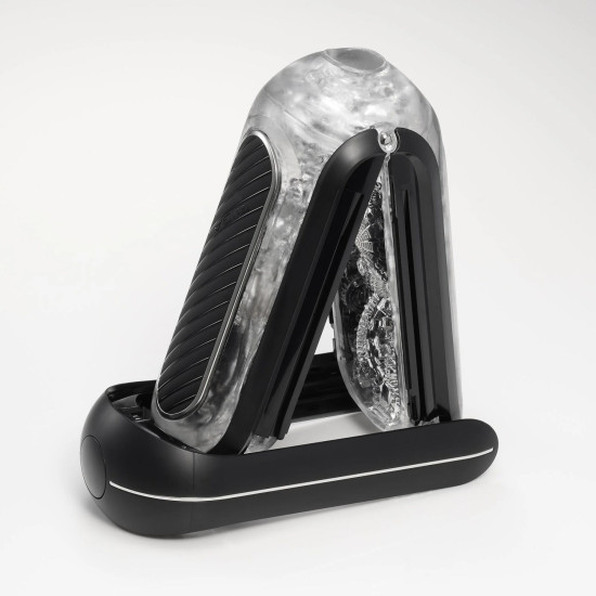 Мастурбатор с вибрацией, черный Tenga Flip Zero Gravity Electronic Vibration Black