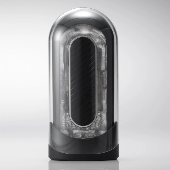 Мастурбатор с вибрацией, черный Tenga Flip Zero Gravity Electronic Vibration Black
