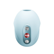 Перезаряджуваний вакуумний стимулятор, 11 режимів, блакитний Fun Factory Seduction Ice Blue