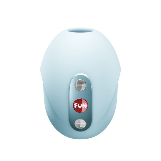 Перезаряжаемый вакуумный стимулятор, 11 режимов, голубой Fun Factory Seduction Ice Blue