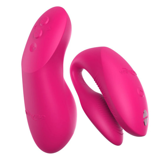 Смарт-вибратор для пар, розовый We-Vibe Chorus Pro Electric Pink