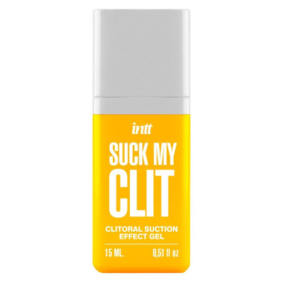Смоктайзер для клитора (гель с эффектом посасывания), манго Intt Suck My Clit Tropical Mango, 15 ml