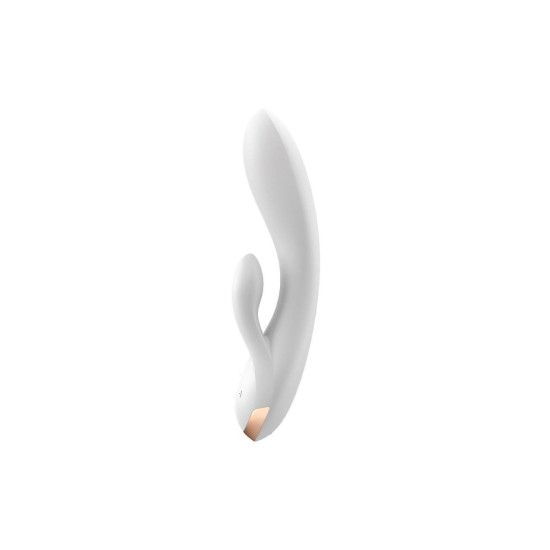 Вибратор-кролик, белый Satisfyer Double Flex White